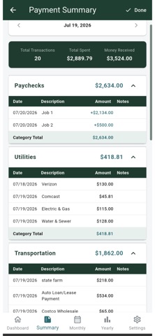 Paycheck Planner: Calculator app screenshot 3