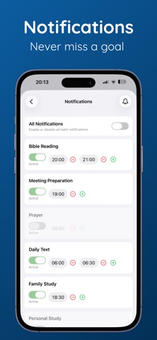 JW Habits: Study Tracker Screenshot 5 of 9