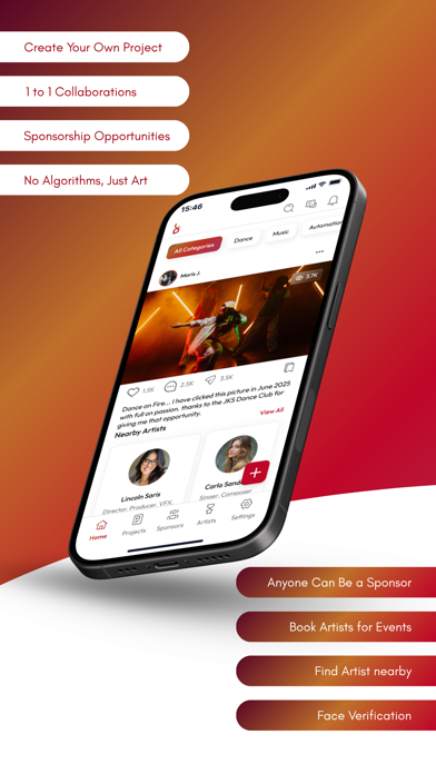 Startizta app screenshot