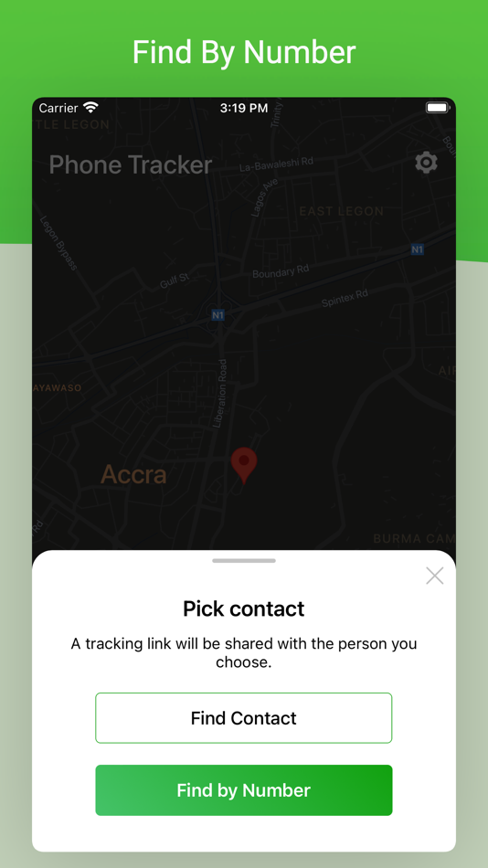#5. Phone Tracker: Find Location (iOS) Podle: ridvan ogras