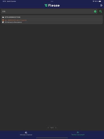 OpFlease iPad screenshot
