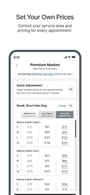Groomit Biz (Only Groomers) screenshot 4