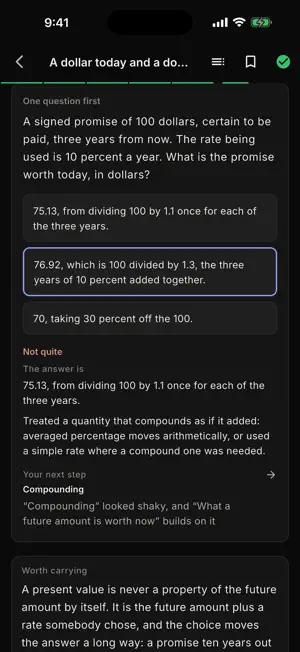 Thuztra Learn: Quant Finance screenshot 4