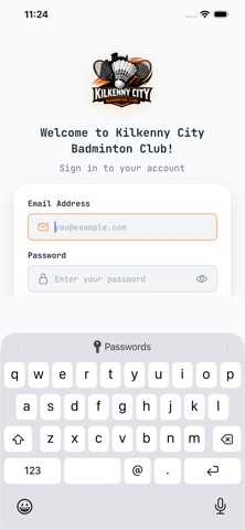 Kilkenny City Badminton Club screenshot