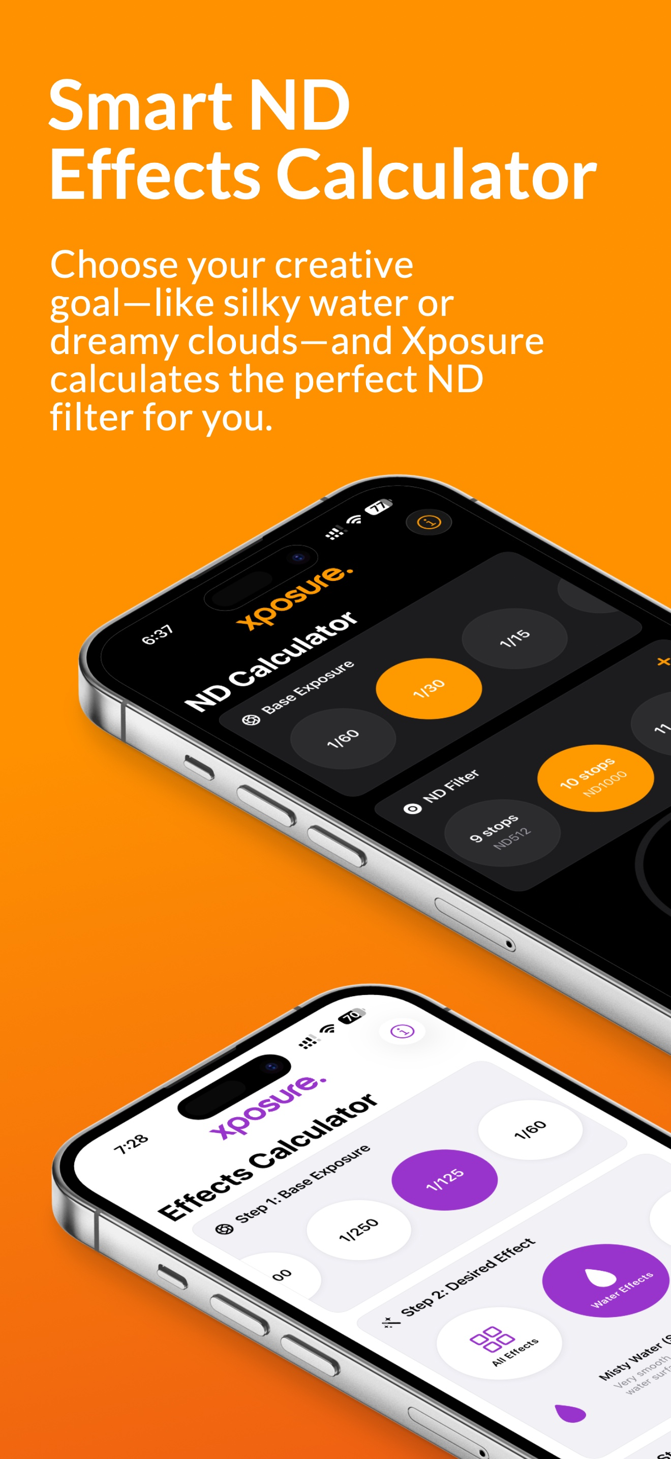 Xposure - ND Calculator