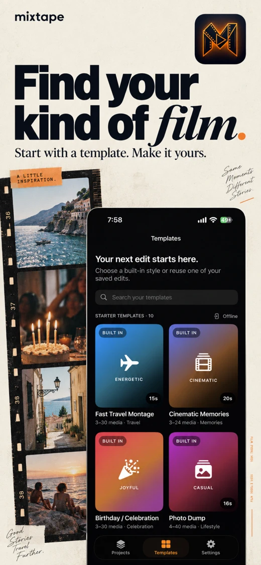 Mixtape - Video Editor screenshot 2