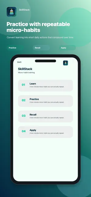 SkillStack Guided Learning screenshot 2