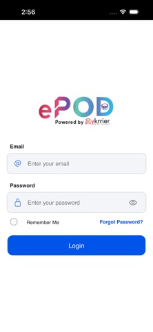 ePOD Customer screenshot