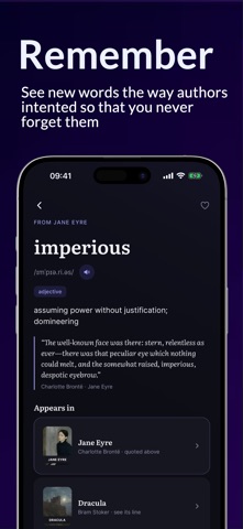 Verbatim: Learn new words screenshot