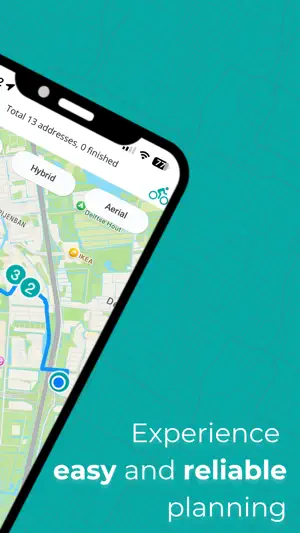 IBI - Optimal route planner screenshot 2