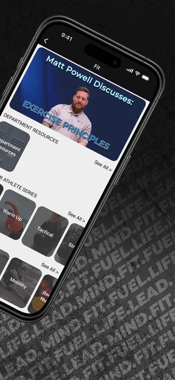 #6. ISA Wellness (iOS) Ved: Illinois Sheriff's Association