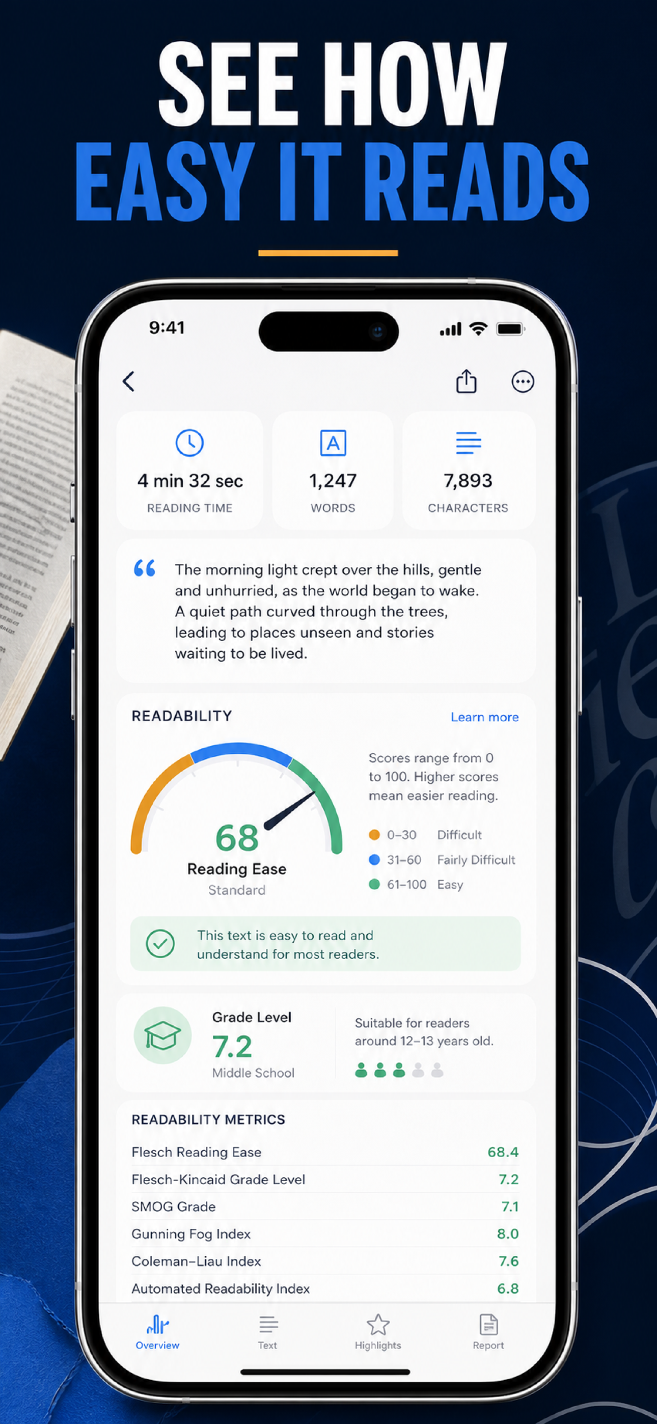 Reading Time Word Counter screenshot 5