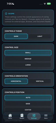 Auto Scroll Reader iPhone screenshot
