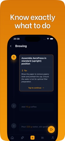 iCoffee: Scan & Brew Coffee Screenshot 4 of 10