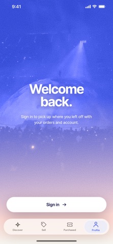 Reticket iPhone screenshot