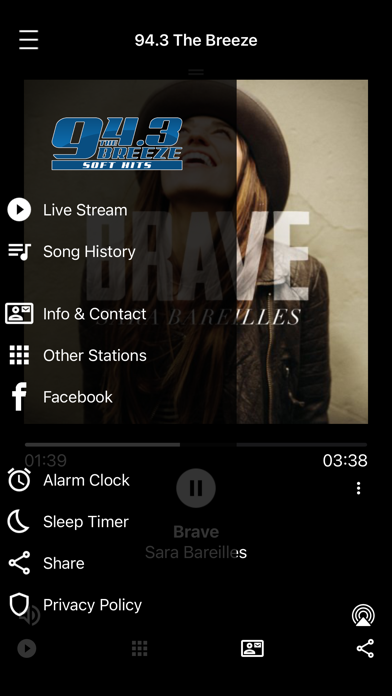 WZNL 94.3 The Breeze Screenshot 2 - AppWisp.com