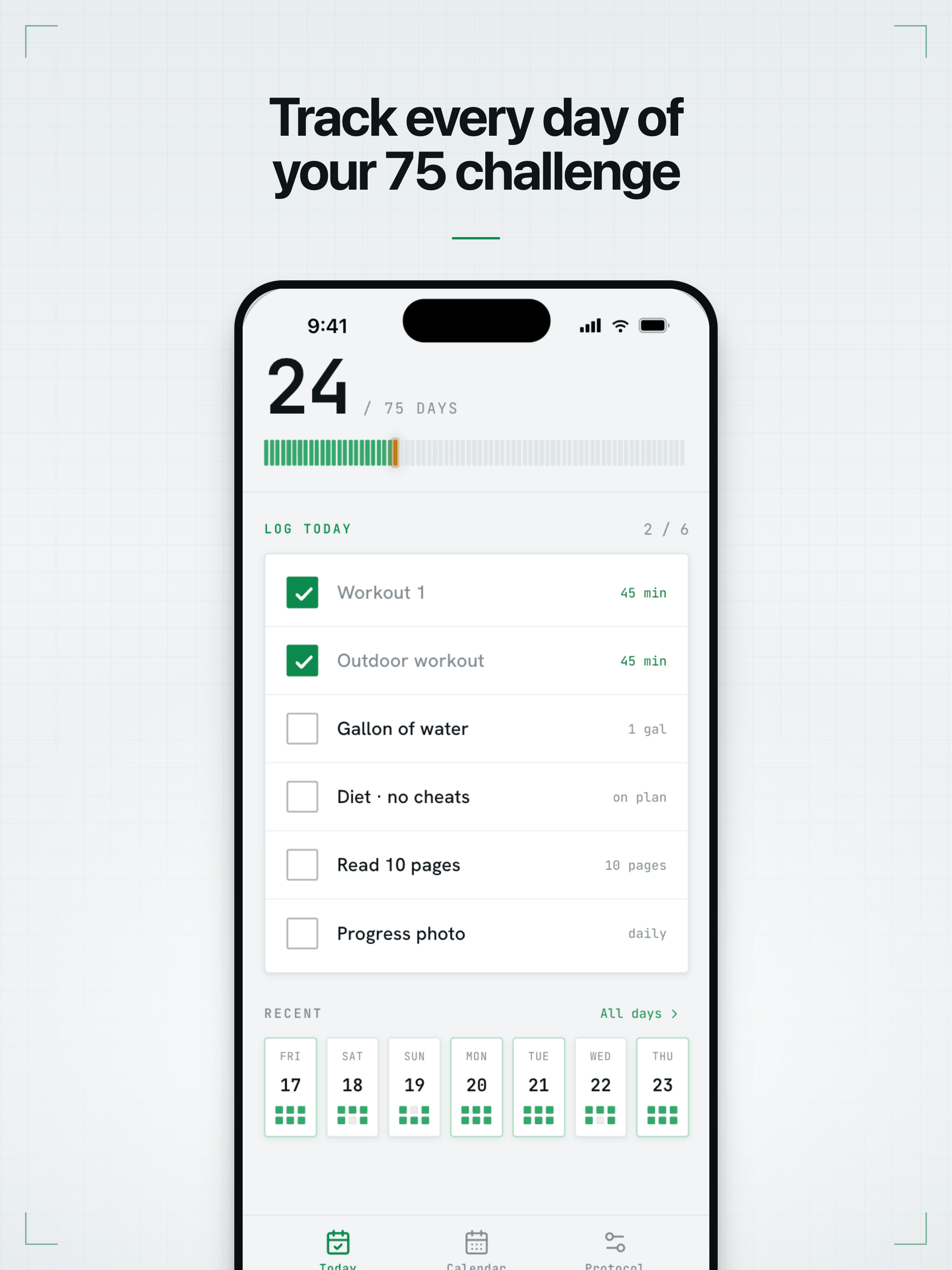 75 Challenge - Life Reset screenshot 6
