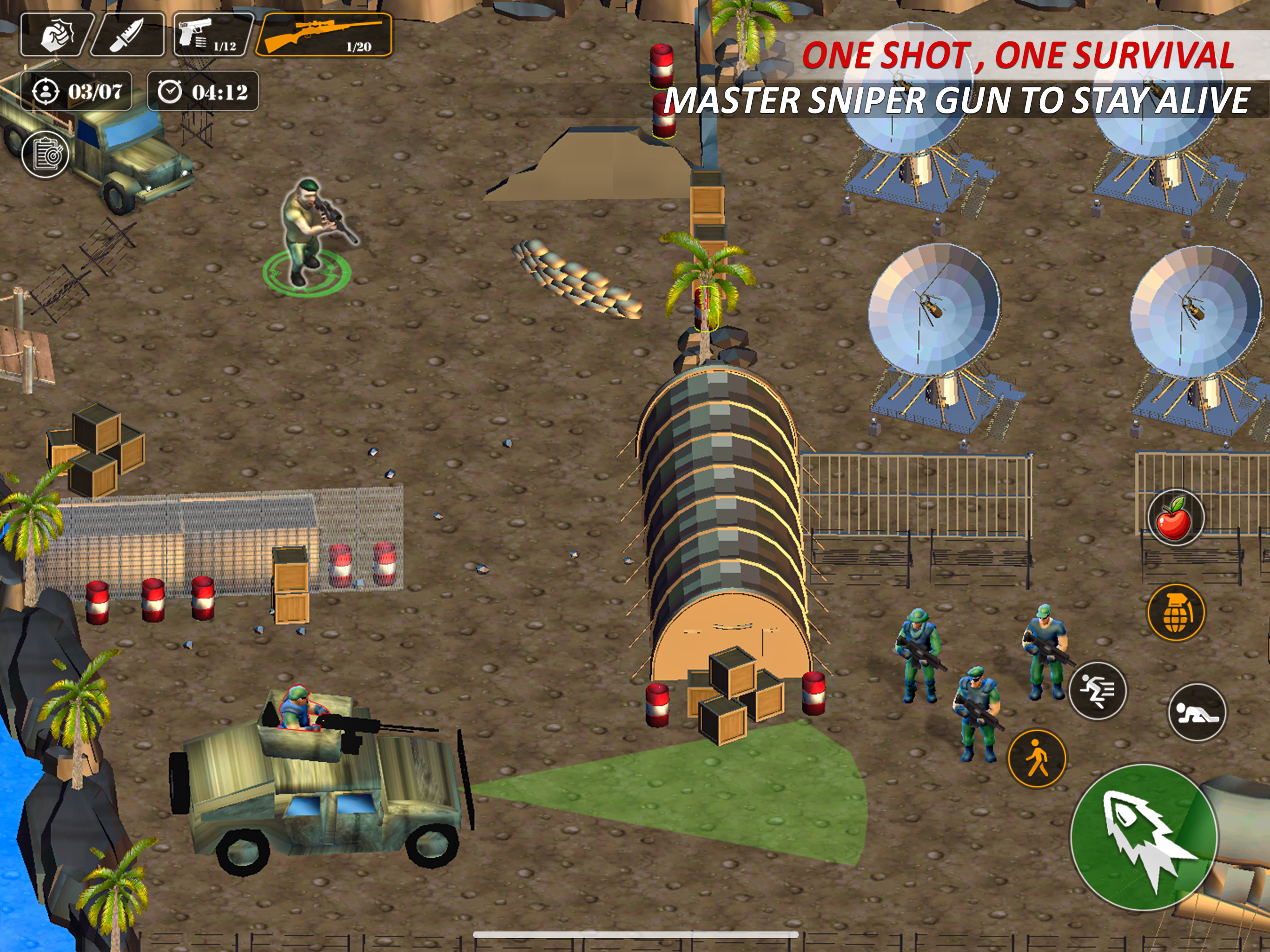 Commando Survival War game ww2