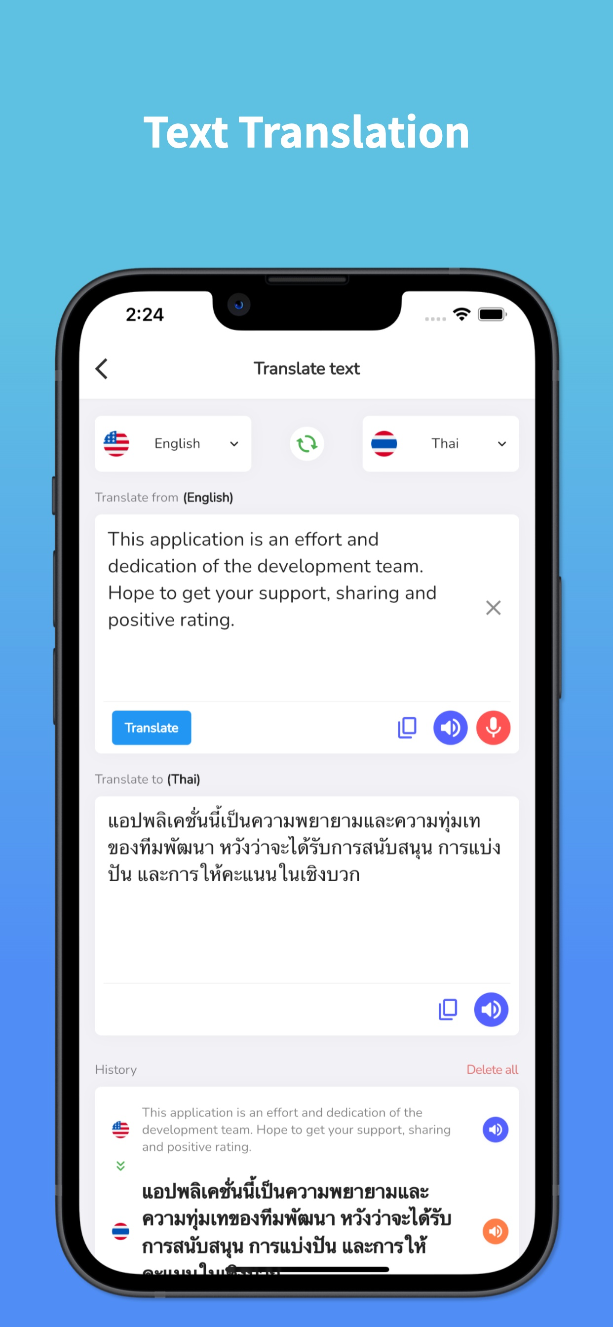 Thai Translator & Learn +