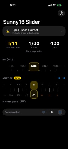 Screenshot 4 of Sunny16 Slider App