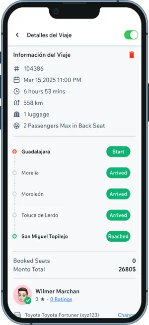 TripLink screenshot 1