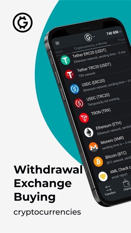 G-24 Платежи, Крипто-переводы