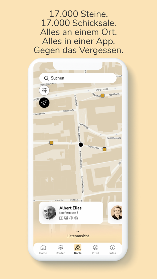 #6. Stolpersteine NRW (iOS) Ved: WDR