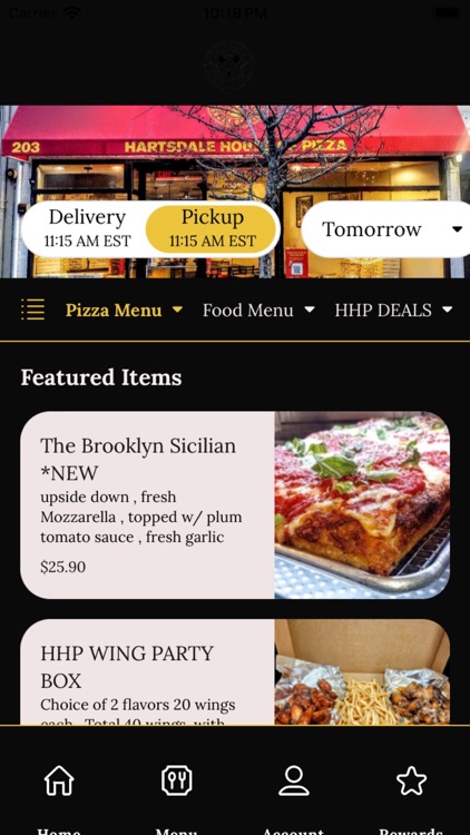 Hartsdale House Of Pizza