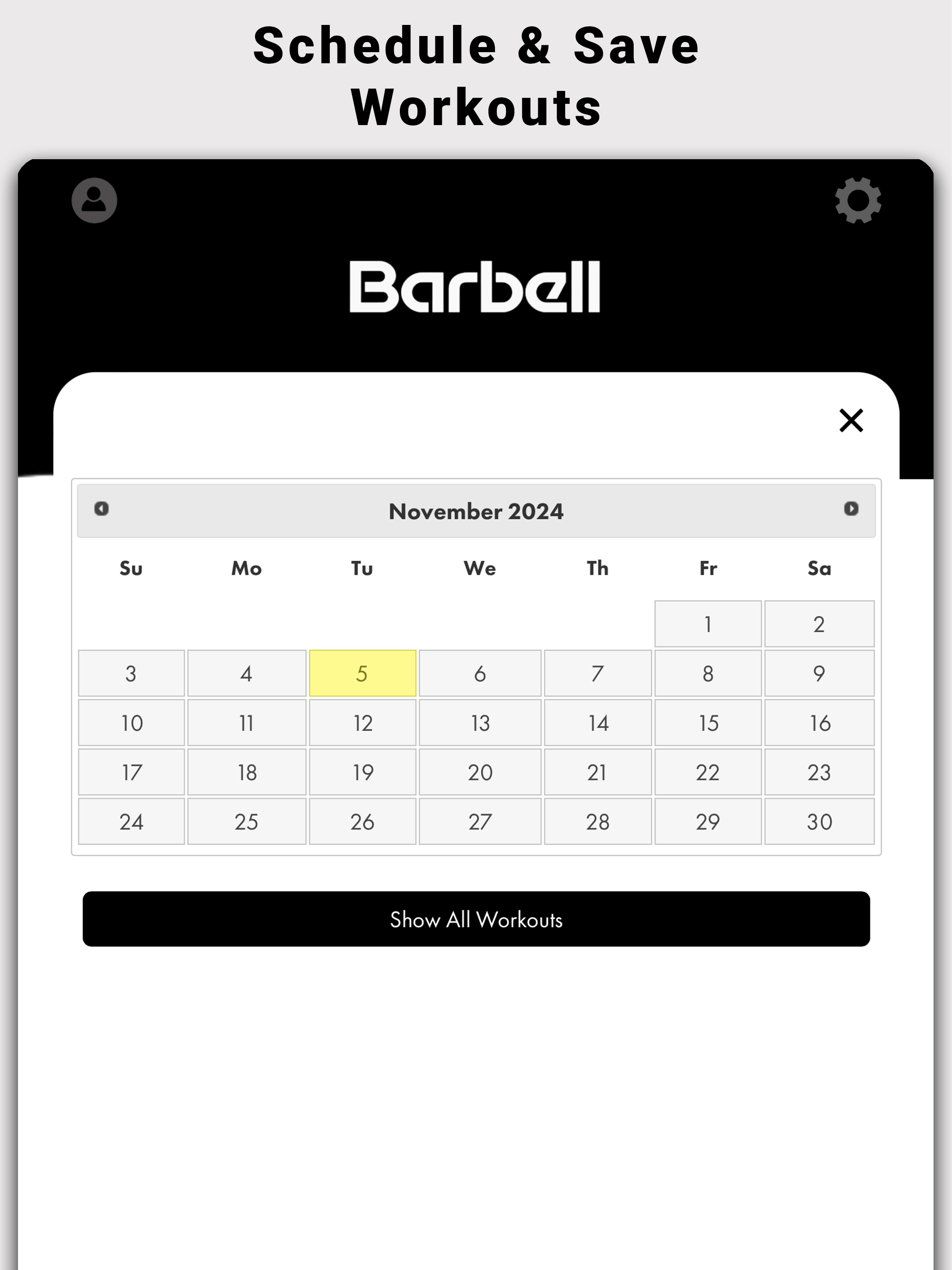 Barbell App