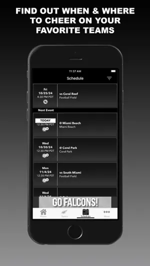 Falcons Athletics screenshot 3