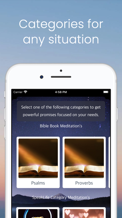 SpeakLife: Bible Affirmations Screenshot