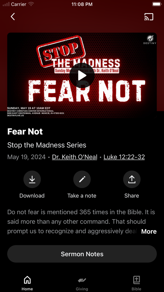 #3. Destiny Christian Center Intl (iOS) 由: Destiny Christian Center International, Inc.