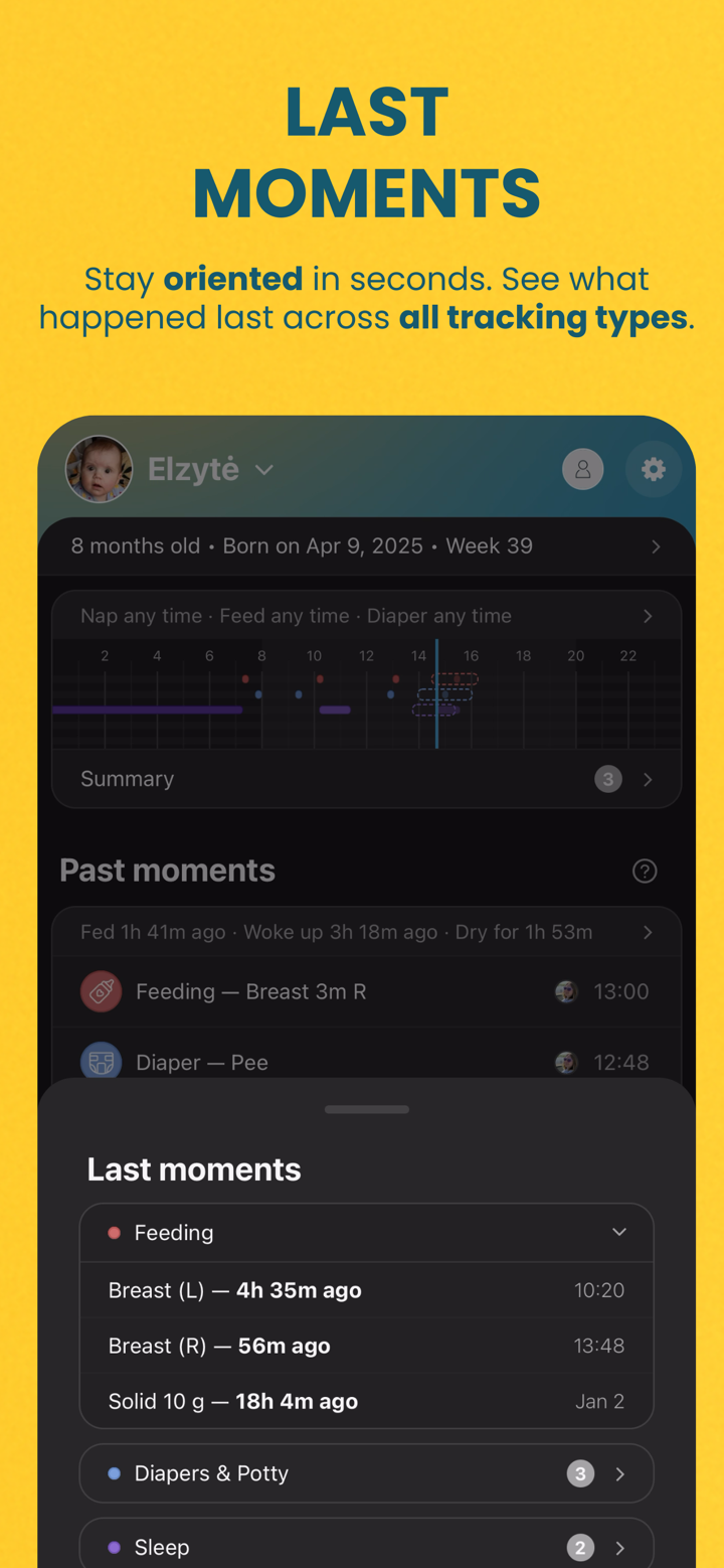 Nurtura Daily: Baby Tracker screenshot 9