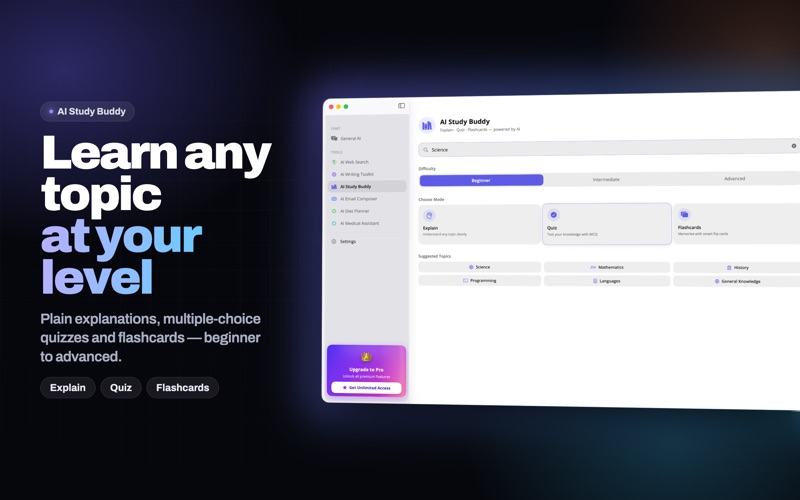 Chatbot - Ask Wick AI Anything iPhone screenshot