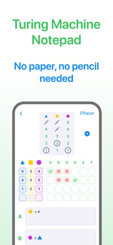 Turing Machine Notepad iPhone screenshot