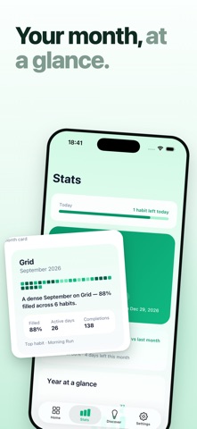 Grid: Habit Tracker Screenshot 6 of 6
