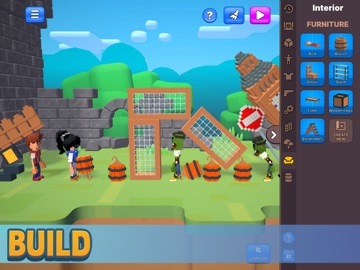 VoxelPG iPad screenshot