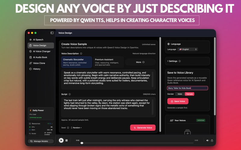 OpenVox – Local Voice AI Screenshot 4