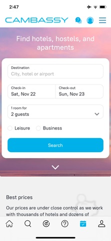 Cambassy app screenshot 2