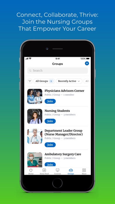 Nurses Link Up Screenshot