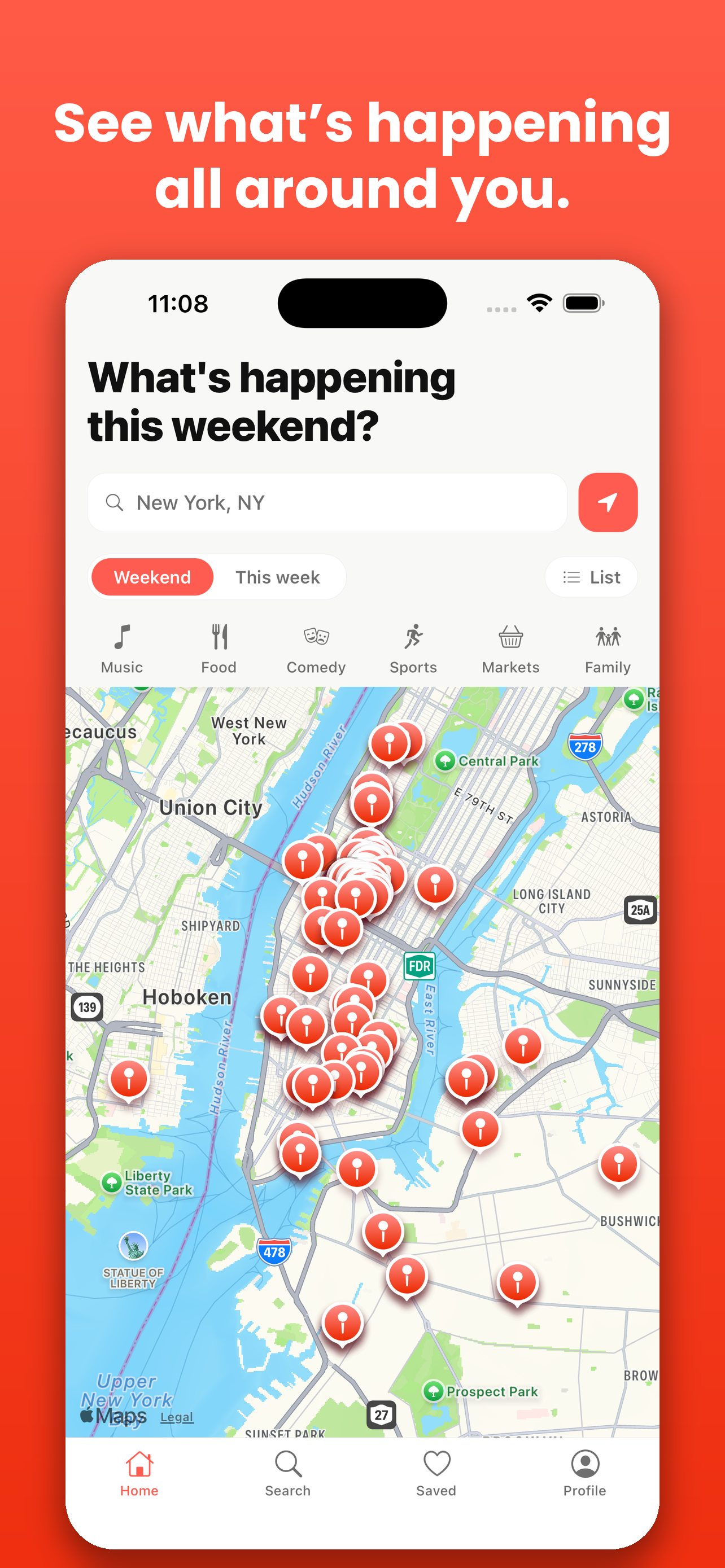 OnTheTown: Local Events screenshot 2
