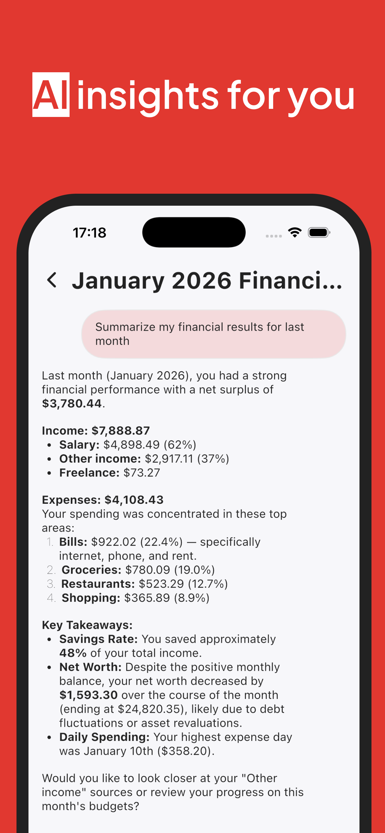 Budget Planner — Red Money
