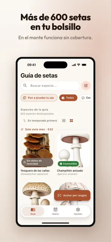 MicoAtlas - Guía de Setas screenshot 4 of 8