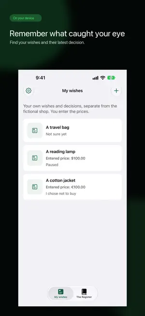 NoBuyCart: Pause Before Buying screenshot 2