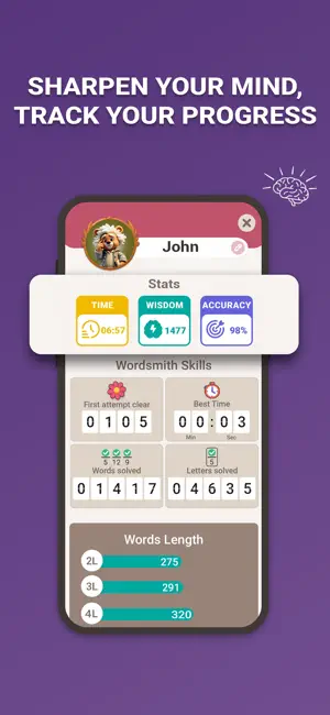 CodeWords Cryptogram Puzzles screenshot 5