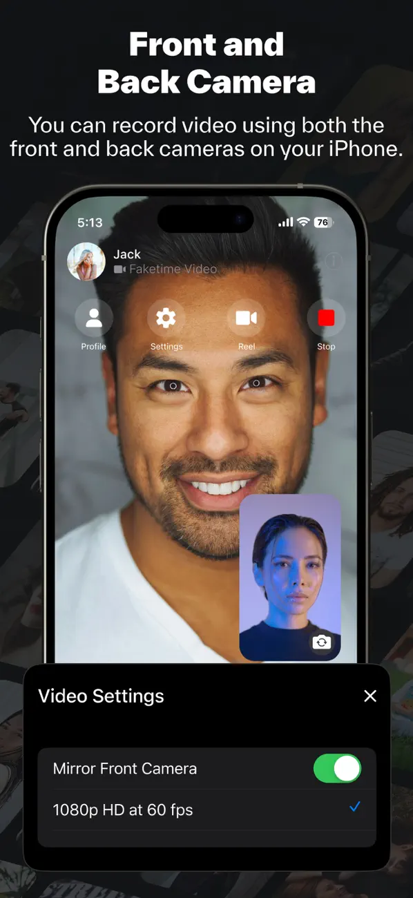 Screenshot #3 pour CallCam: Record in Public
