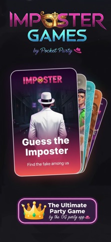 Imposter Games by Pocket Party iPhone screenshot