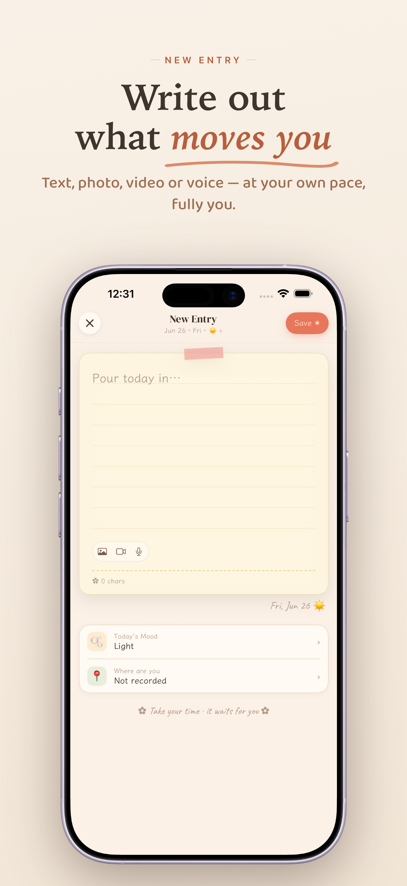 InnerTalk Diary screenshot 3