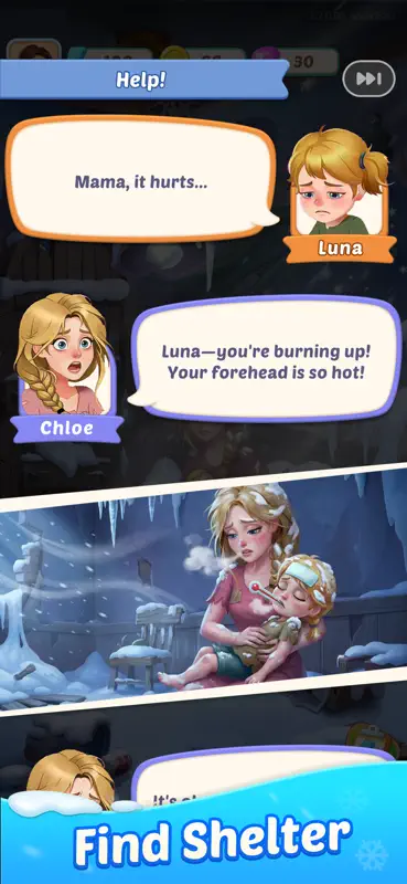 Frost Valley™: Merge & Story screenshot 1 of 8