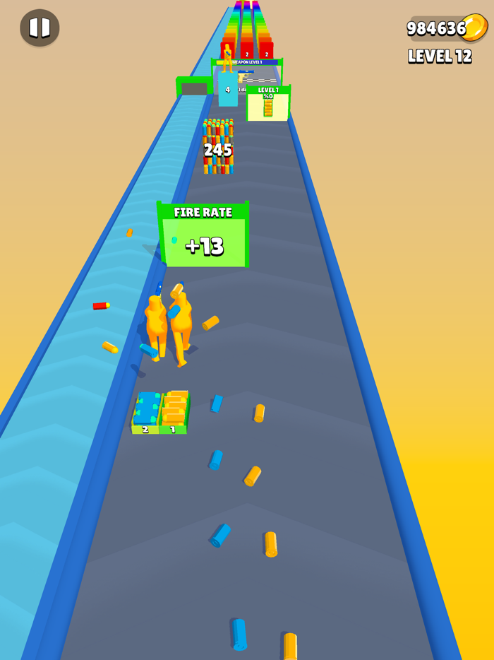 Crowd Rush Runner 3D